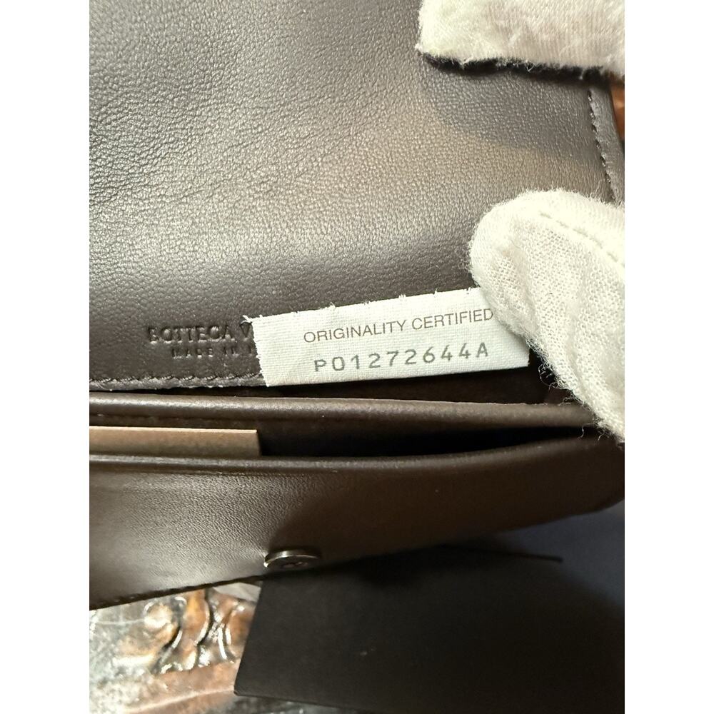 BOTTEGA VENETA Card Case Intrecciato Lambskin Leather With Box And Dust Bag - Picture 6 of 10